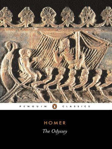 The Odyssey Όμηρος Book Cover