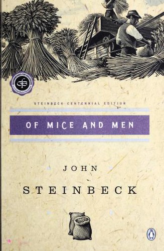 Of Mice and Men John Steinbeck Book Cover