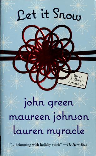 Let It Snow John Green Book Cover