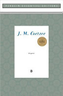 Disgrace J. M. Coetzee Book Cover