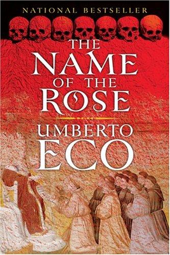 The Name of the Rose Umberto Eco Book Cover