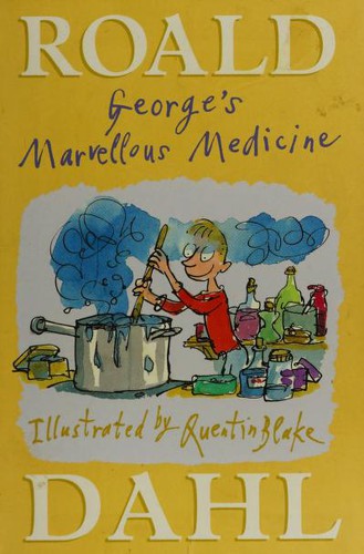 George's Marvellous Medicine Roald Dahl Book Cover