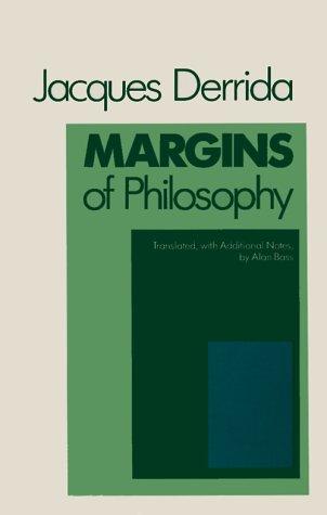 Margins of Philosophy Jacques Derrida Book Cover