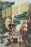 Blood Runs Green Gillian O'Brien Book Cover