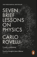 Seven Brief Lessons on Physics Carlo Rovelli Book Cover