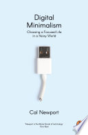 Digital Minimalism Cal Newport Book Cover