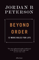 Beyond Order Jordan B. Peterson Book Cover