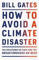 How to Avoid a Climate Disaster Bill Gates Book Cover