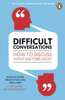 Difficult Conversations Bruce Patton Book Cover