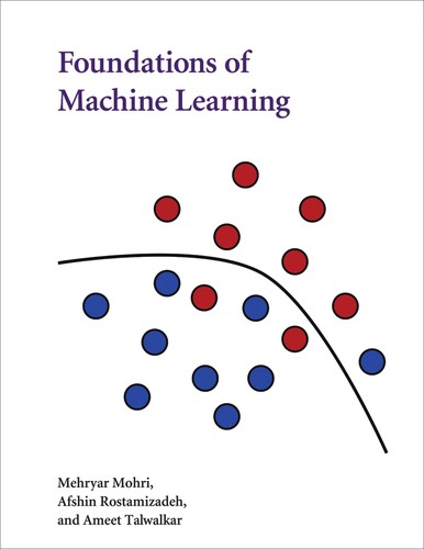 Foundations of Machine Learning Mehryar Mohri Book Cover