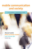 Mobile Communication and Society Manuel Castells Book Cover