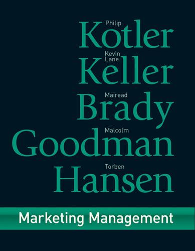 Marketing Management Philip Kotler Book Cover