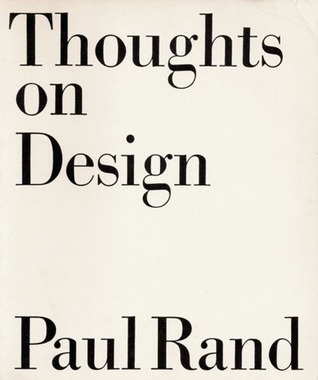 Thoughts on Design. Paul Rand Book Cover