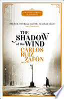 The Shadow of the Wind Carlos Ruiz Zafon Book Cover