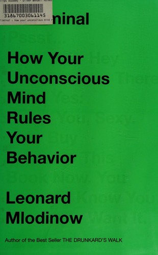 Subliminal Leonard Mlodinow Book Cover