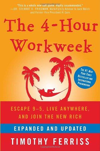 The 4-hour Workweek Timothy Ferriss Book Cover
