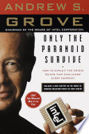 Only the Paranoid Survive Andrew S. Grove Book Cover