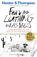 Fear and Loathing in Las Vegas Hunter S. Thompson Book Cover
