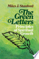 The Green Letters Miles J. Stanford Book Cover