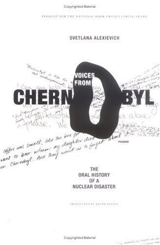 Voices from Chernobyl Svetlana Aleksievich Book Cover