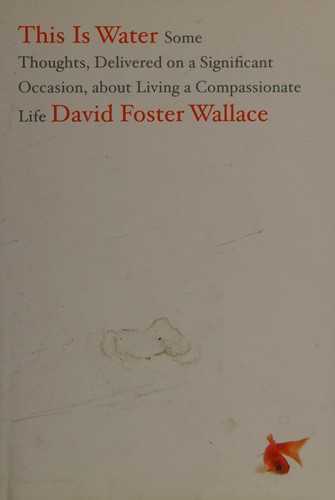 This is Water David Foster Wallace Book Cover