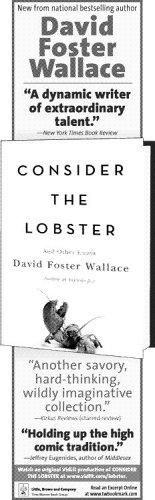 Consider the Lobster, and Other Essays David Foster Wallace Book Cover