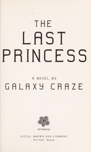 The Last Princess Galaxy Craze Book Cover