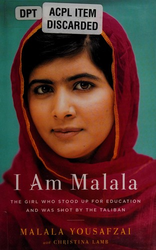 I Am Malala Malala Yousafzai Book Cover