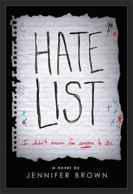 Hate List Jennifer Brown Book Cover