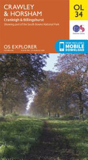 EXP OL34 Crawley & Horsham Ordnance Survey Book Cover