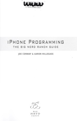IPhone Programming Joe Conway Book Cover