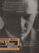 The Man Without Qualities Robert Musil Book Cover