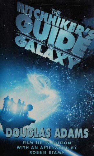 The Hitchhikers Guide to the Galaxy Douglas Adams Book Cover