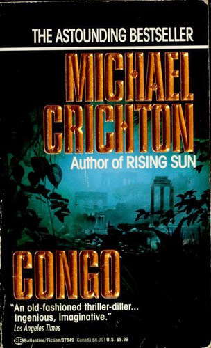 Congo Michael Crichton Book Cover