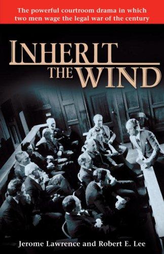 Inherit the Wind Jerome Lawrence Book Cover