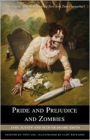 Pride and Prejudice and Zombies: The Graphic Novel Seth Grahame-Smith Book Cover