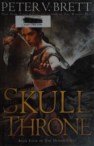 The Skull Throne Peter V. Brett Book Cover