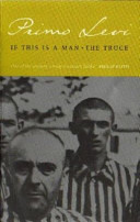 If This is a Man ; and The Truce Primo Levi Book Cover