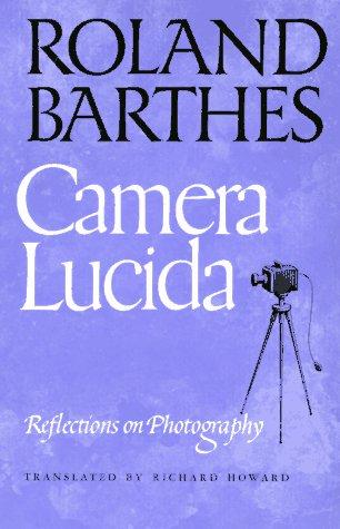 Camera Lucida Roland Barthes Book Cover