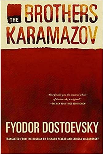 The Brothers Karamazov Fyodor Dostoyevsky Book Cover