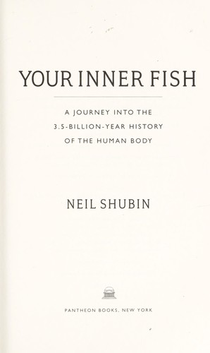 Your Inner Fish Neil Shubin Book Cover