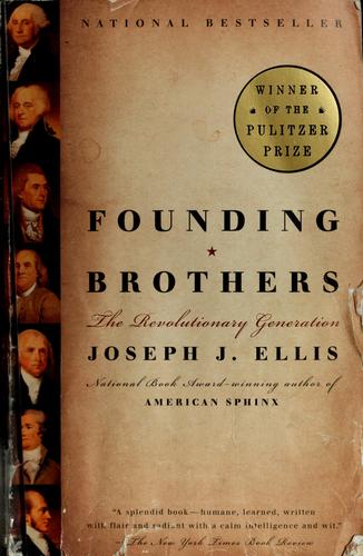 Founding Brothers Joseph J. Ellis Book Cover