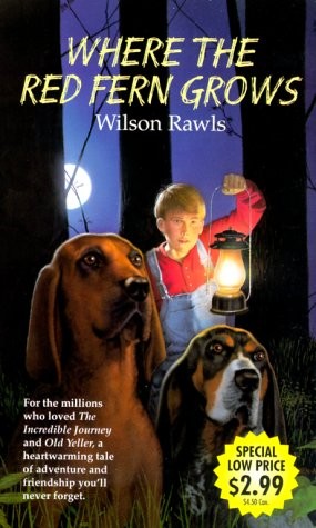 Where the Red Fern Grows Wilson Rawls Book Cover