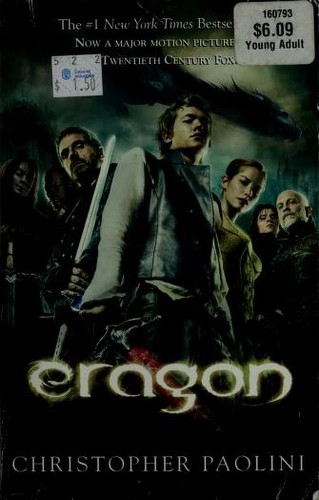 Eragon Christopher Paolini Book Cover