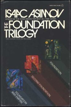 The Foundation Trilogy Isaac Asimov Book Cover