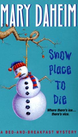 Snow Place to Die Mary Daheim Book Cover