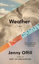 Weather Jenny Offill Book Cover