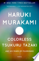 Colorless Tsukuru Tazaki and His Years of Pilgrimage Haruki Murakami Book Cover