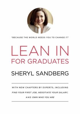 Lean In For Graduates Sheryl Sandberg Book Cover