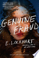 Genuine Fraud E. Lockhart Book Cover